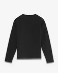 Longsleeve Basic Organic Czarny