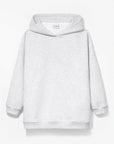 Bluza Oversize z Kapturem Szara