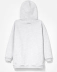 Bluza Oversize z Kapturem Szara