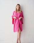 Kimono Różowe - Produkt Premium
