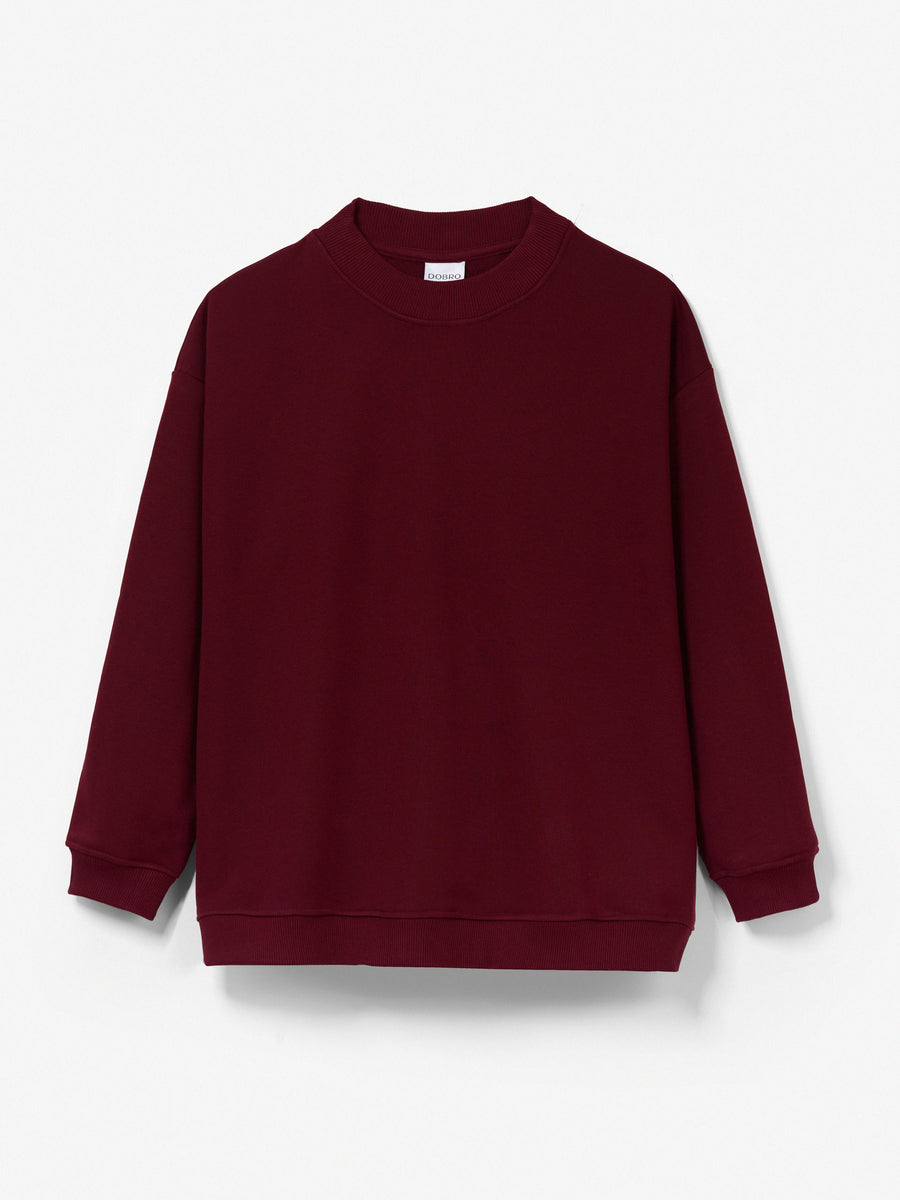 Bluza Oversize Bordo