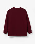 Bluza Oversize Bordo