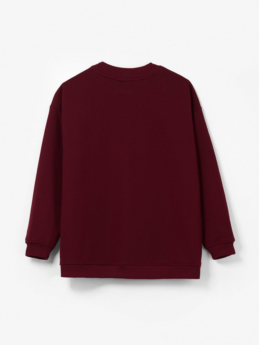 Bluza Oversize Bordo